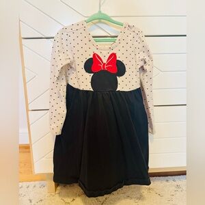 Minnie Mouse Hanna Andersson 3T long sleeve dress